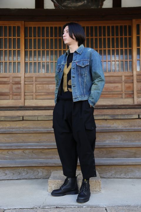 yohji yamamoto G-裾口アジャストパンツ(HD-P30-058) style.2021.4.9.