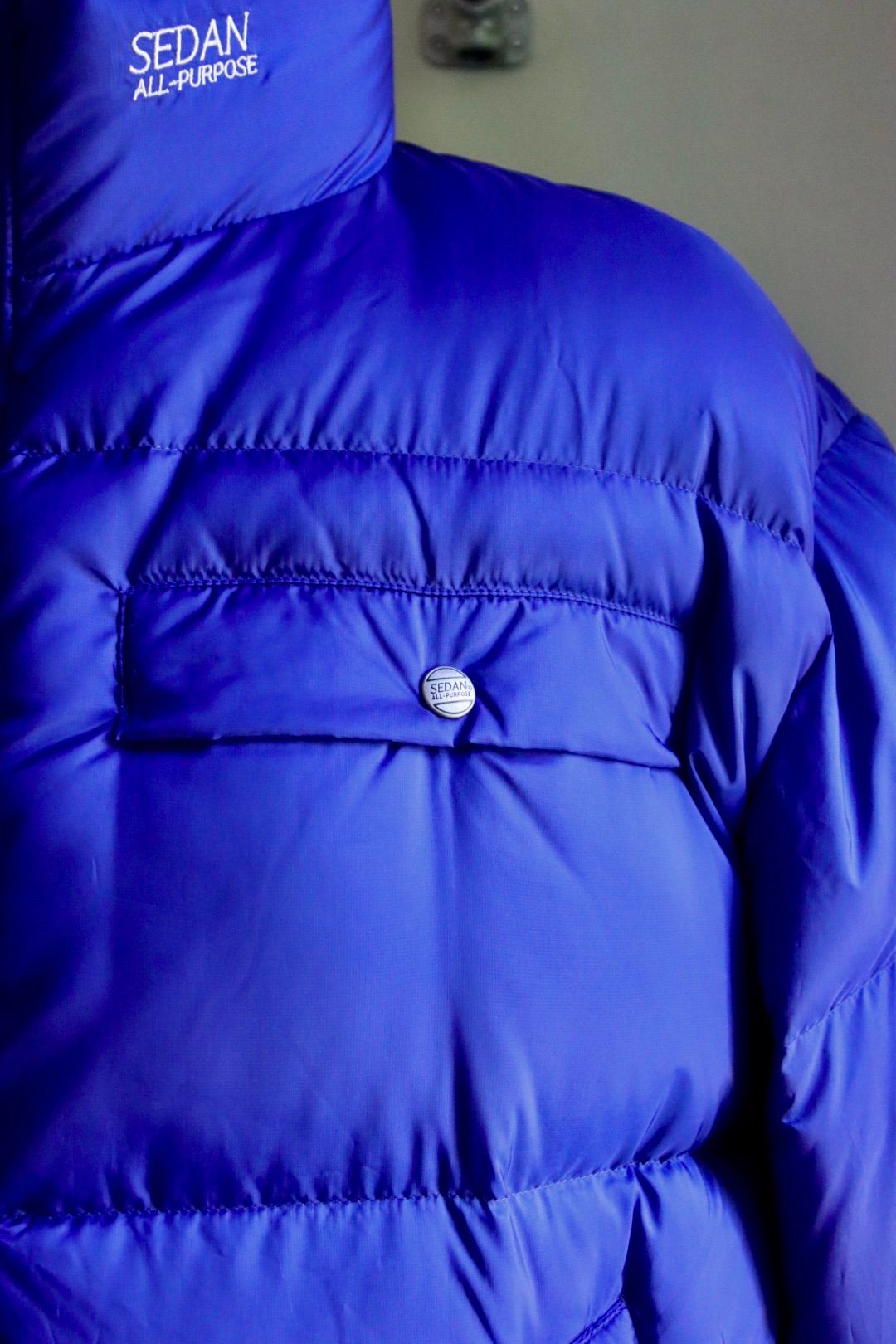 セダンオールパーパスFW23 Micro Ripstop Down Jacket (SD23F-JK06)Nautical Blue