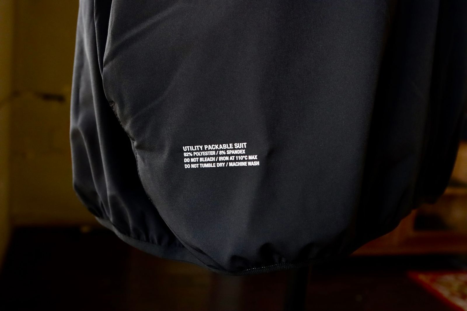 フレッシュサービスReFresh!Service. “UTILITY PACKABLE SUIT”(BLACK)☆再入荷しました！