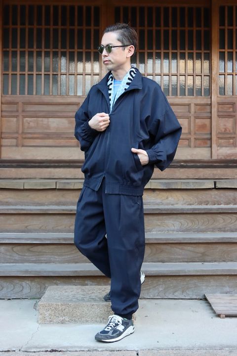 is-ness×NEAT LORO PIANA"NAVY"style.2022.3.5.