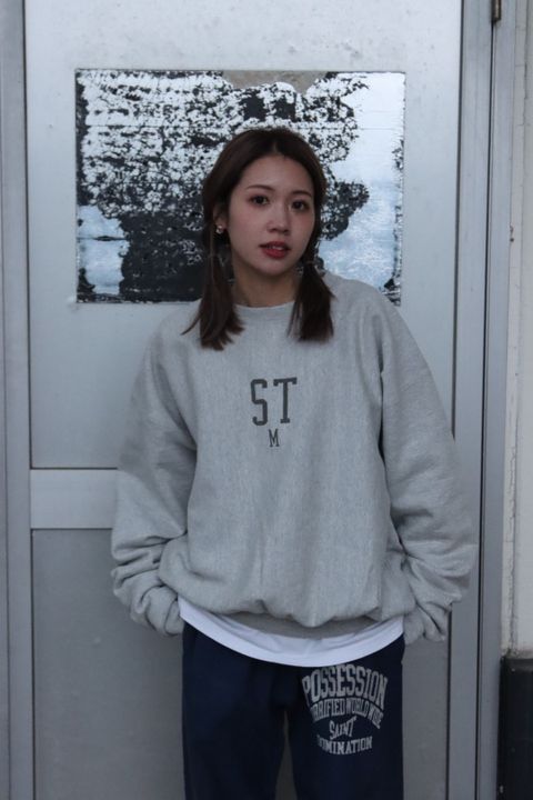 セントマイケル 新作CREW SWEAT STM style.2022.12.24