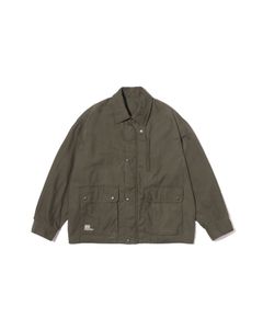 フレッシュサービス WAXED OXFORD UTILITY JACKET(FSC261-30260)KHAKI★2月14日(土)発売