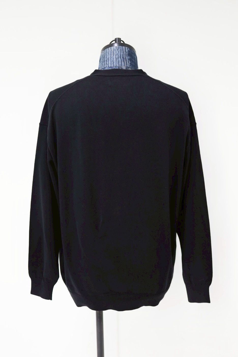 グラフペーパー26SS Suvin High Gauge Knit Cardigan (GU261-80261B)BLACK☆1月17日(土)発売！