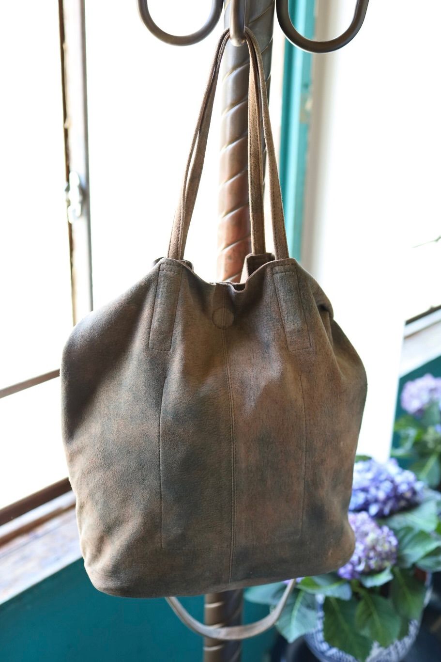 Morphee / モルフェトートバッグ 【LONG】 3WAY MIDIUM TOTE ANTIQUE SUEDE(ML-ASRB)RUST BROWN☆新作発売！