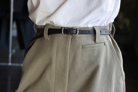 A.PRESSE 23SS Motorcycle Trousers サイズ2着用スタイル
