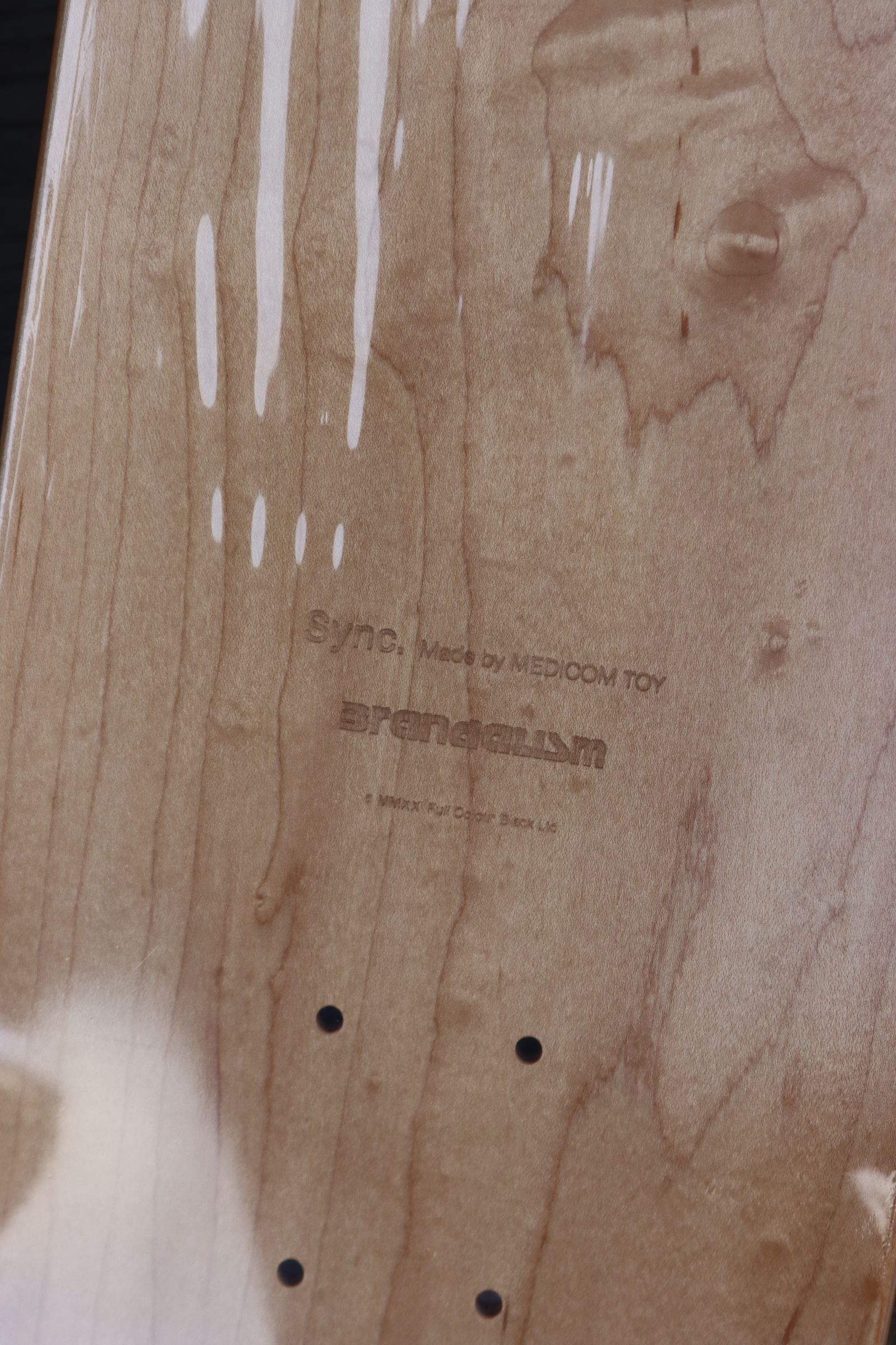 Sync.×BRANDALISM SKATEBOARD  Highway Man MEDICOM TOY - Sync.×BRANDALISM SKATEBOARD DECK 