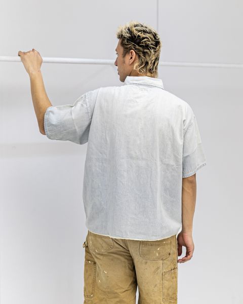 SAINT Mxxxxxx SS HICKORY SHIRT/STRIPE スタイル！