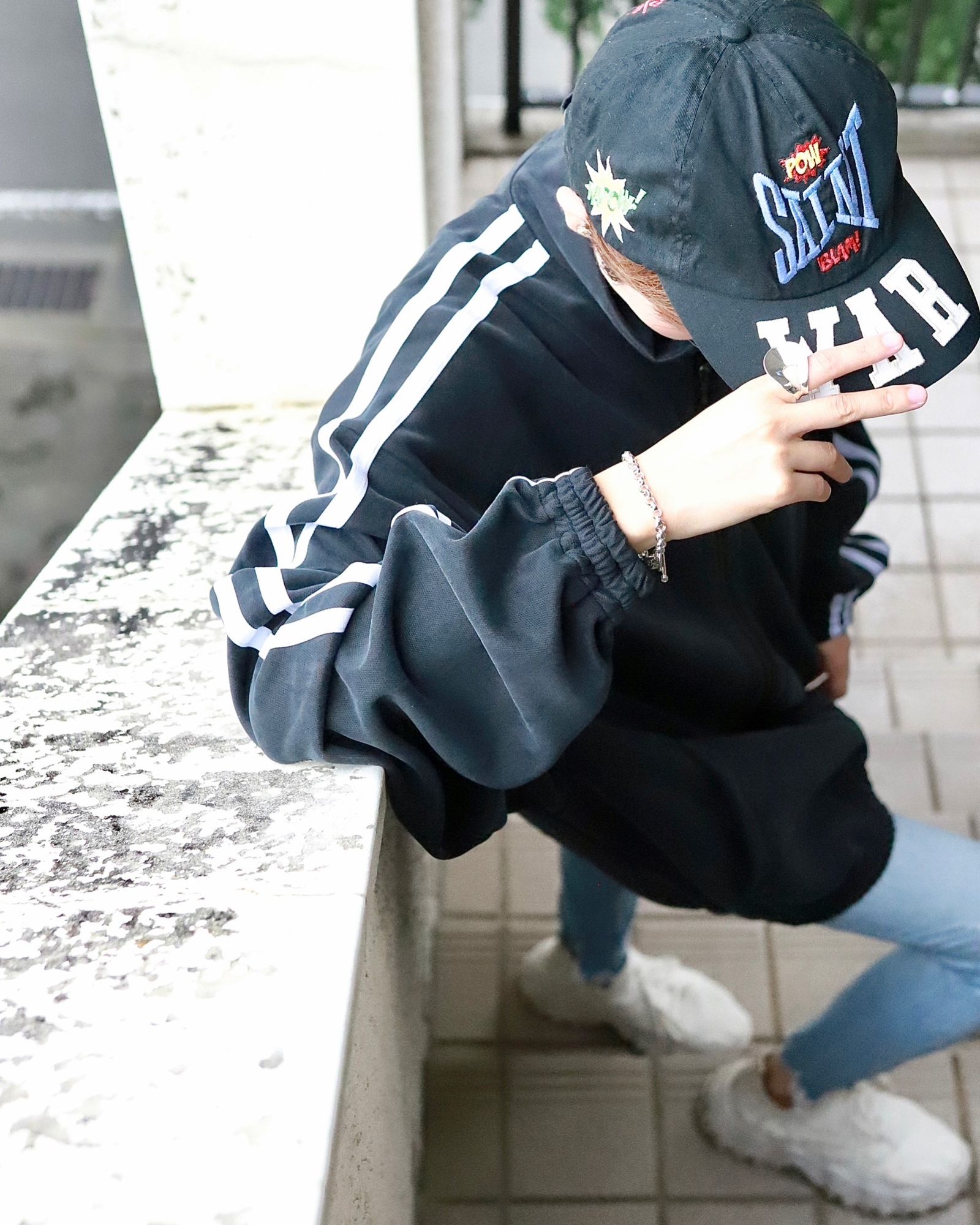 doublet 23AW VINTAGE EFFECT TRACK JACKET style.2023.7.15 doublet 23AW VINTAGE EFFECT TRACK JACKET style.2023.7.15