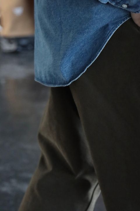A.PRESSE BD Denim Shirt(22SAP-02-03H)INDIGO style.