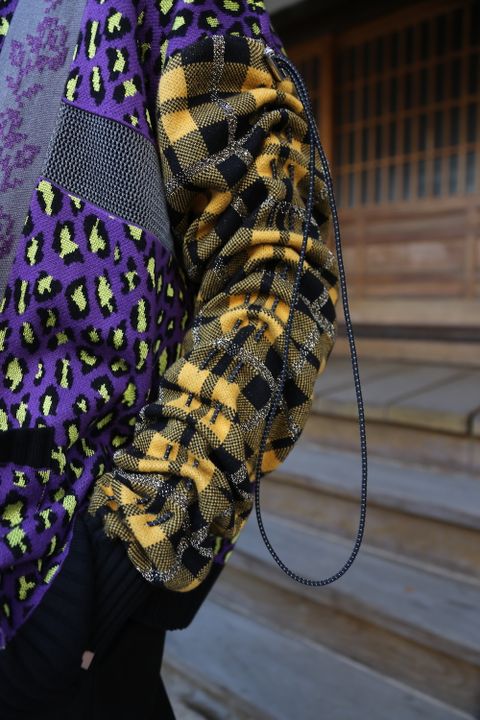 KIDILL×rurumu Drawcord Knit Cardigan style.2021.1.17