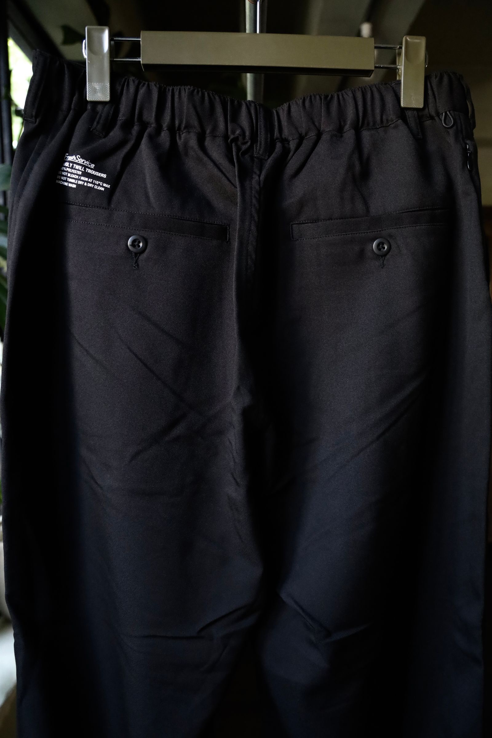 FreshService - フレッシュサービス WOOLY TWILL TROUSERS FreshService - フレッシュサービス WOOLY TWILL TROUSERS