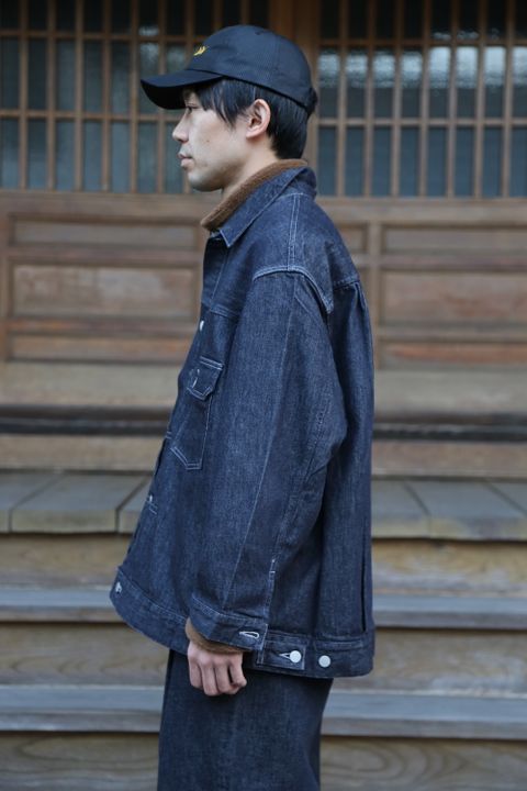 Graphpaper Colorfast Denim Blouson&Colorfast Denim Two Tuck Pants"INDIGO"Style.2020.11.13.