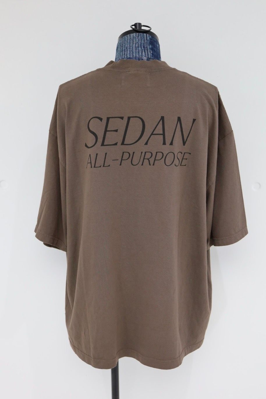 セダンオールパーパス 26SS Garment Dyed S/S Tee(SD26S-CT13)Dark Brown☆5月9日(土)発売！