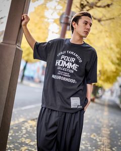 Yohji Yamamoto x NEIGHBORHOOD TEE SS-2(HP-T90-997)BLACK
