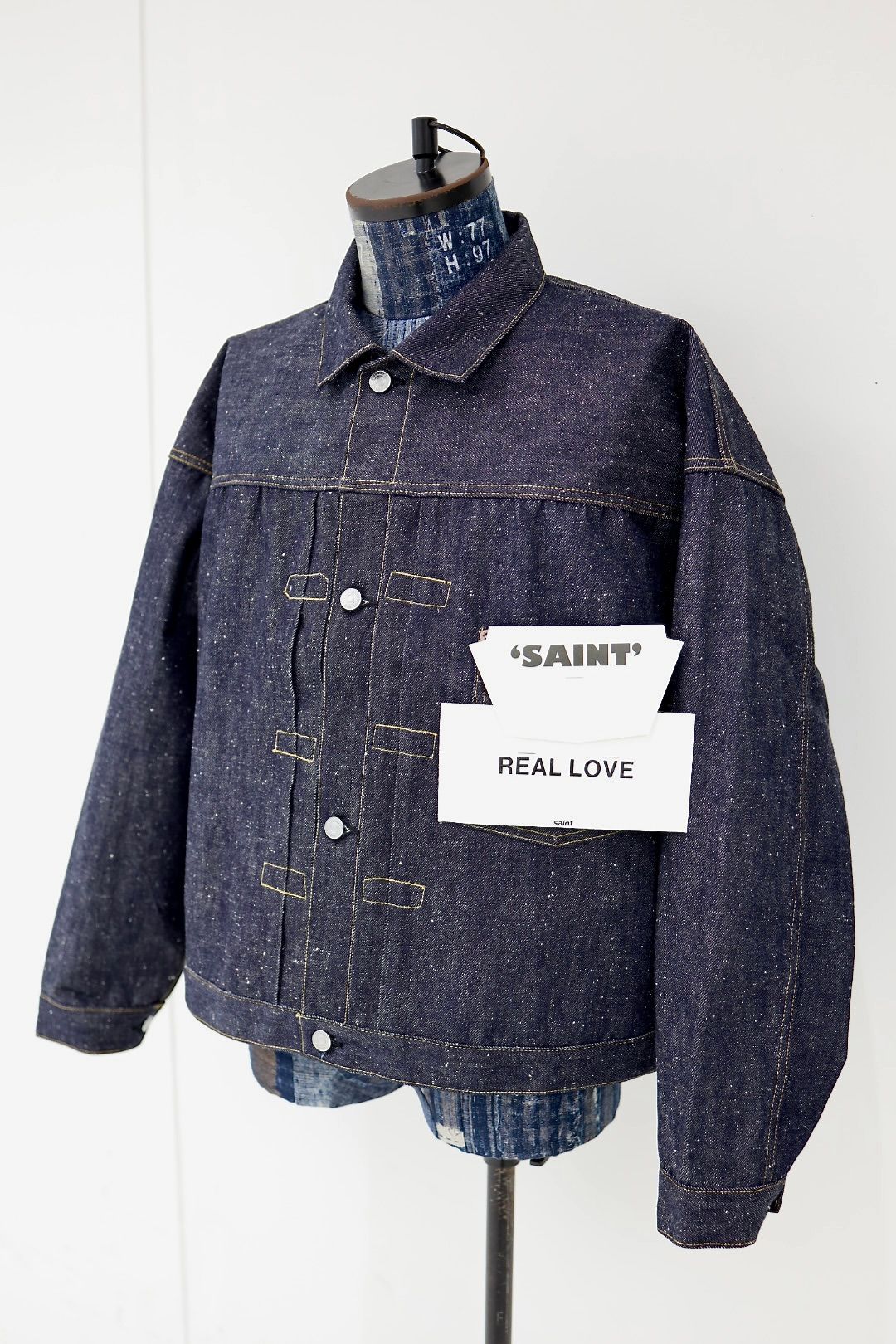 セントマイケル 26SS BBJ_DENIM JACKET/REGID(SM-MK8-0000-C45)BLUE☆3月20日(金)発売！