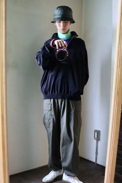 FreshService フレッシュサービス 23AW VELOUR JERSEY PULLOVERスタイル
