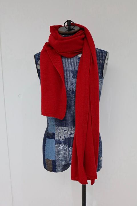 YOKE 26FW Cashmere Long Scarf(YK26FW01386A)Red☆10月10日(土)発売！
