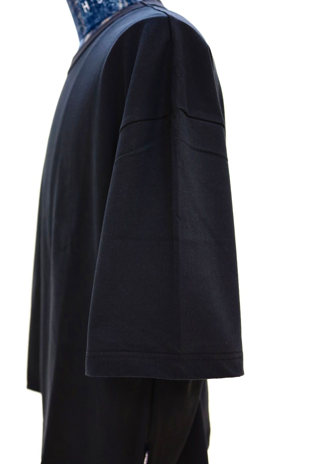 コムデギャルソンオム26SS 綿起毛天竺Tシャツ(HQ-T001-051)BLACK☆2月6日(金)発売