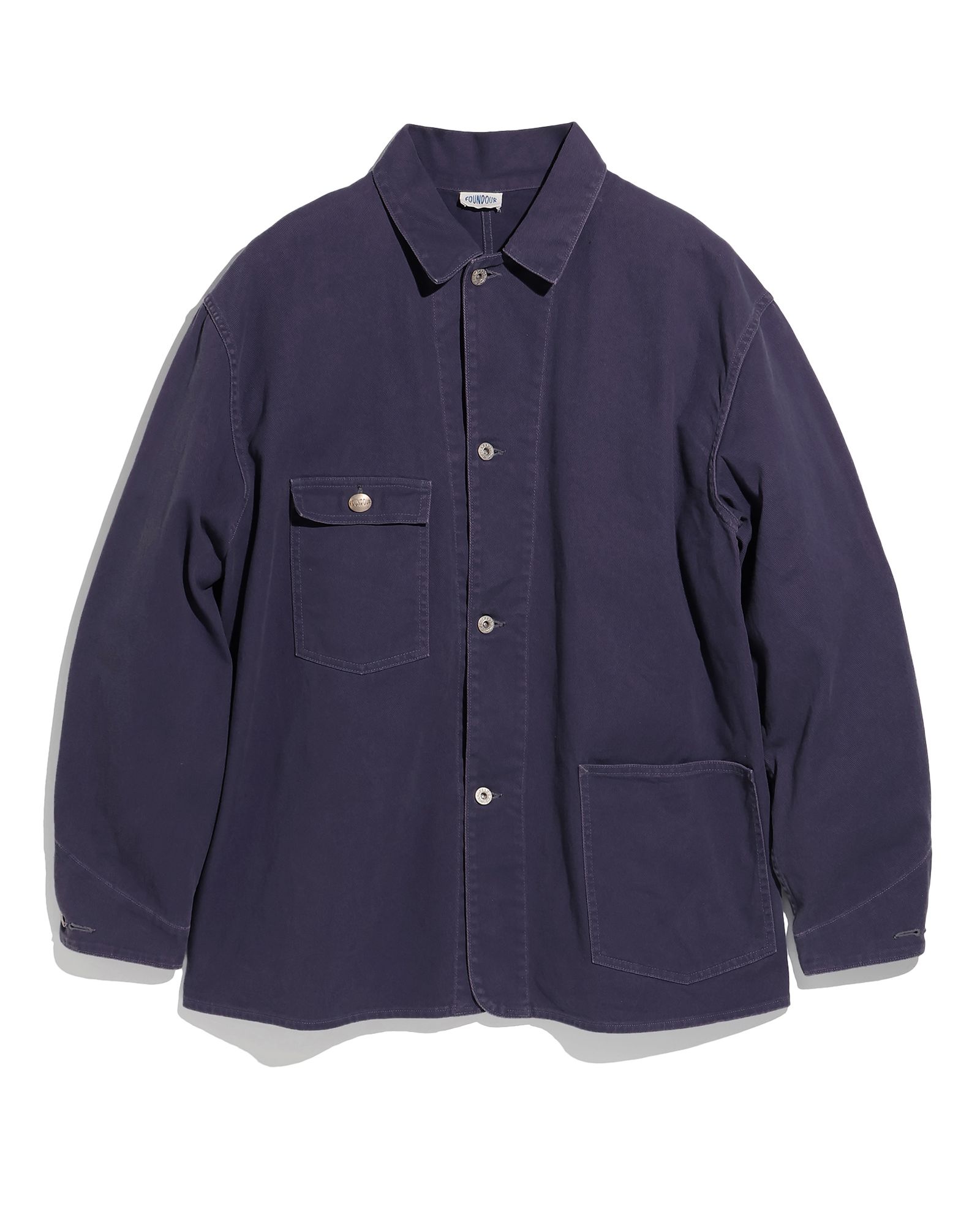 FOUNDOUR - ファウンダ 25SS COVERALL JACKET(015FD251001)BLUE