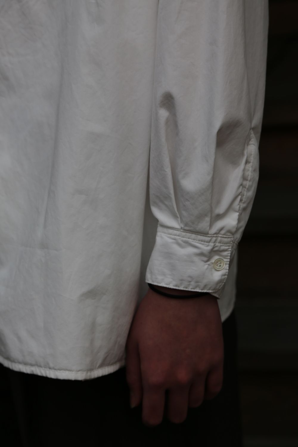 Garment Dyed Poplin Umbrella Yoke Shirt(GM211-50032) style.2021.2.20.