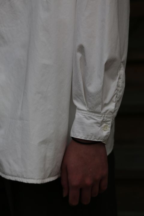 Garment Dyed Poplin Umbrella Yoke Shirt(GM211-50032) style.2021.2.20.