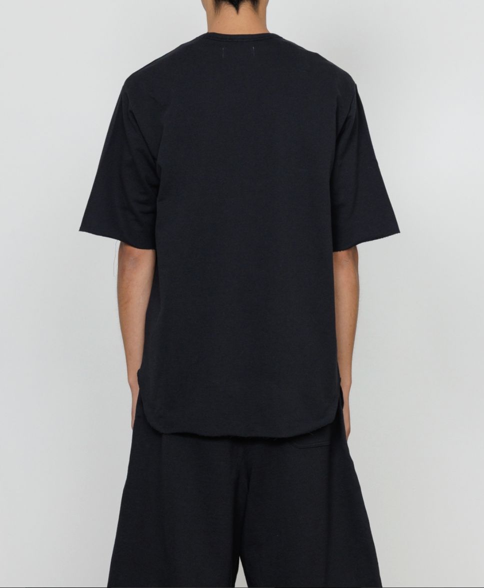 marka 26SS ROUND HEM CREW NECK S/S(M26A08CS03B)BLACK☆新作発売！