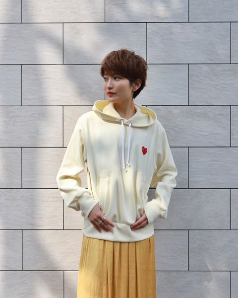 プレイコムデギャルソン HOODED SWEATSHIRT style.2023.6.22