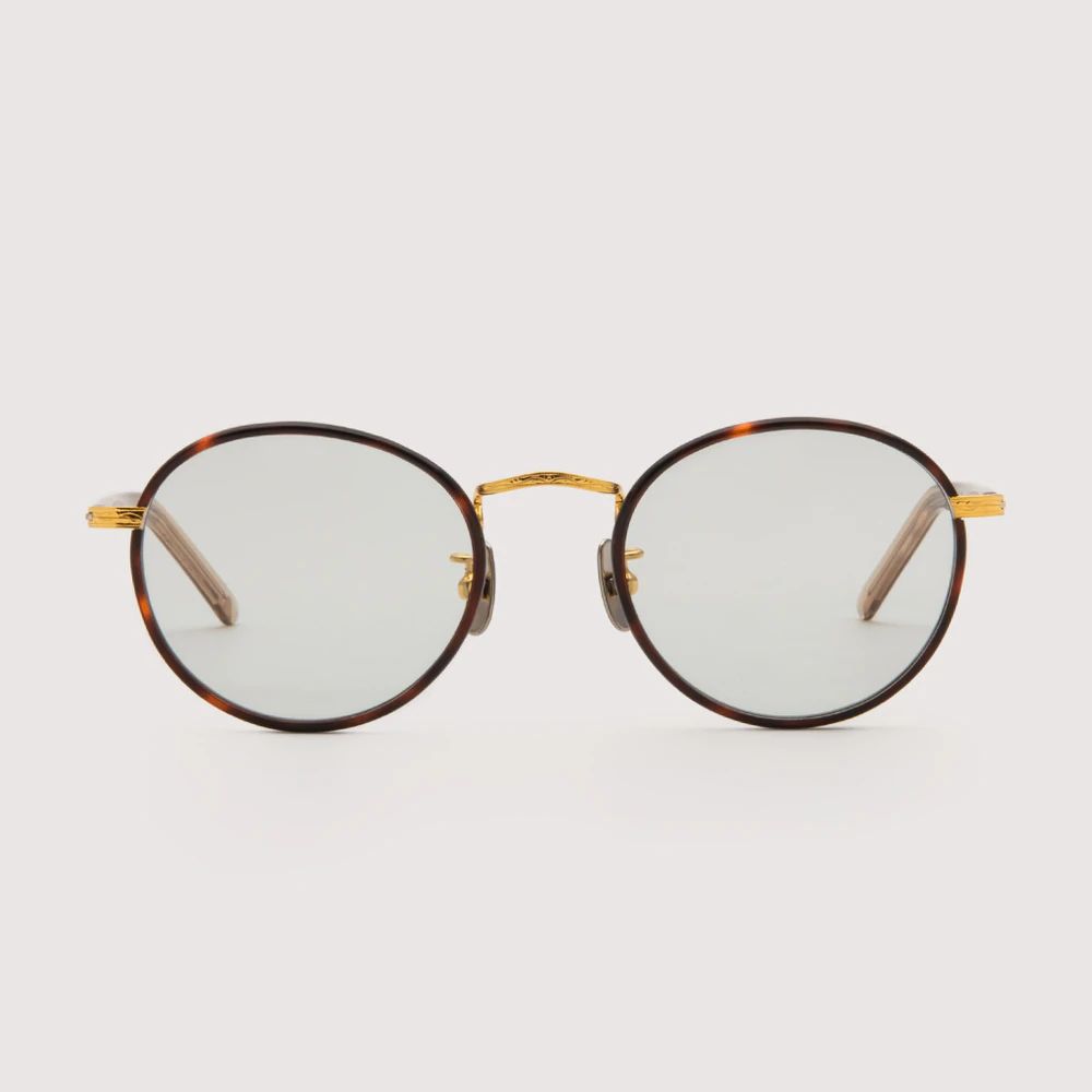 Nochino Optical ノチノオプティカル Kyokusui Nochino N5 3 Rich Amber Gold Grey Green 調光モデル Mark