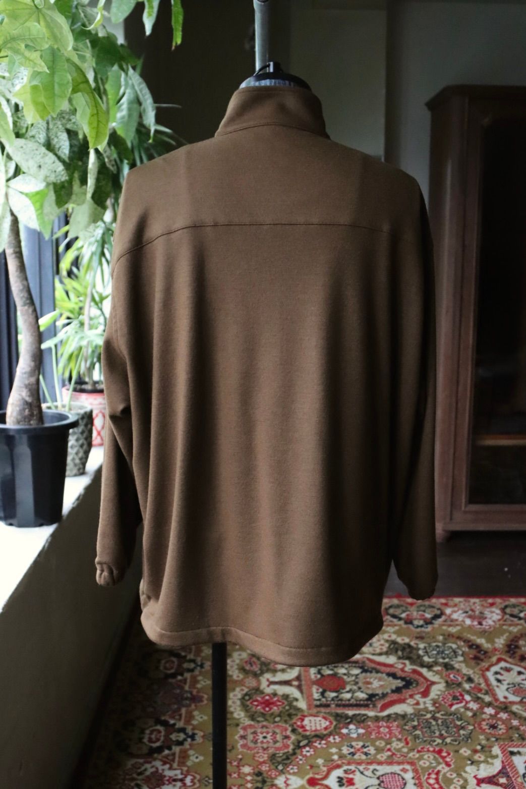 グラフペーパー 25AW Wool Smooth Flannel Track Blouson(GU253-30220B)BROWN☆10月4日(土)新作発売！