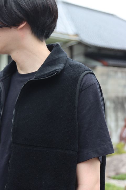 FreshService Wool Boa Zip-Up Vest(GU213-70205B) style.2021.9.13.