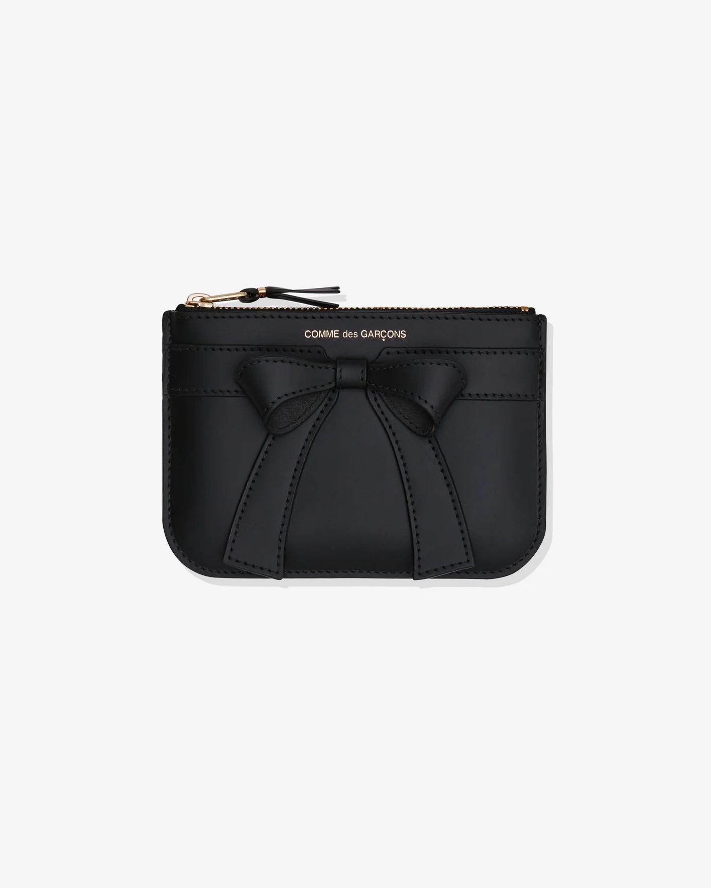 Wallet COMME des GARCONS - コムデギャルソン 財布 Big Bow Full Zip Around Wallet(8Z-O210-051)Black  | mark