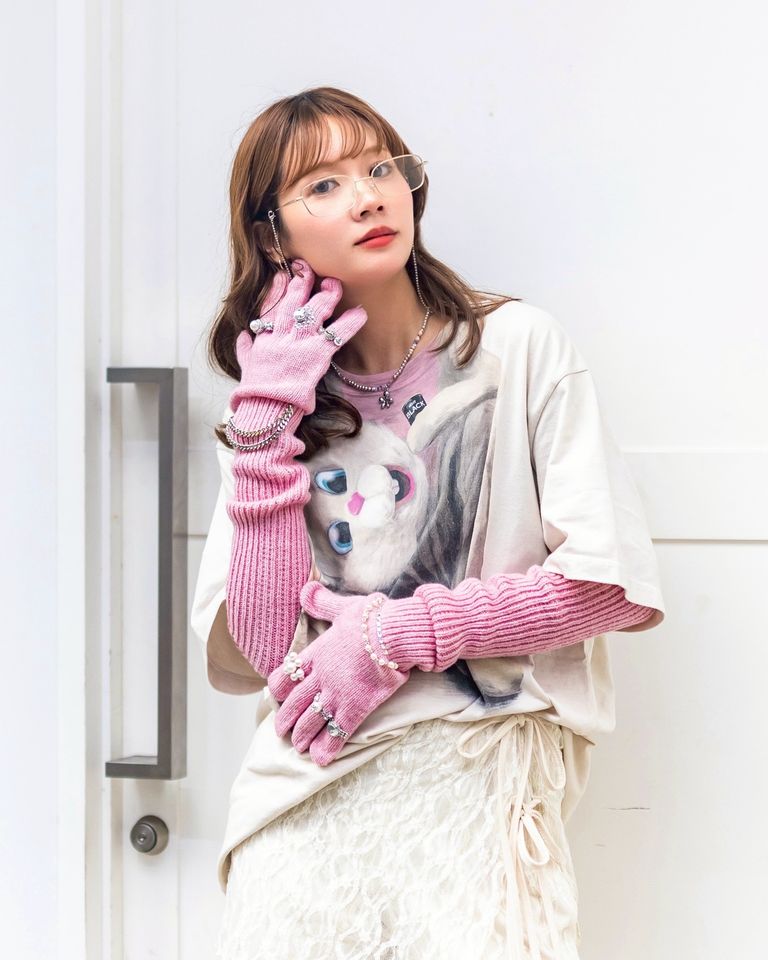 doublet 25AW 新作LONG KNIT GLOVES WITH RINGS sytle.2025.9.12