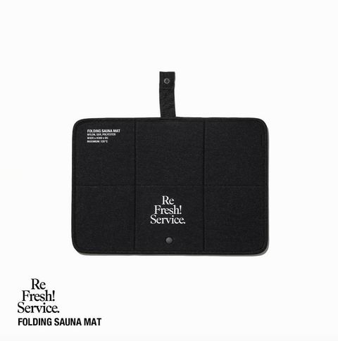 フレッシュサービス ReFresh!Service. “FOLDING SAUNA MAT”(BLACK)☆8月2日(土)再入荷！