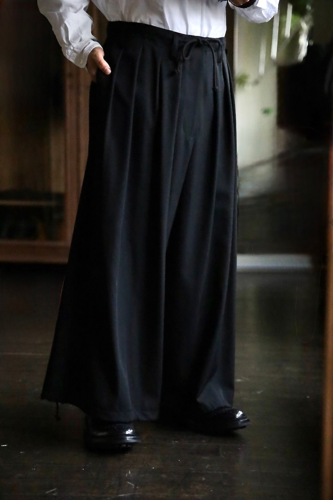 ヨウジヤマモト STANDARD BALLON PANTS(HP-P13-100-2-02)☆新作発売！