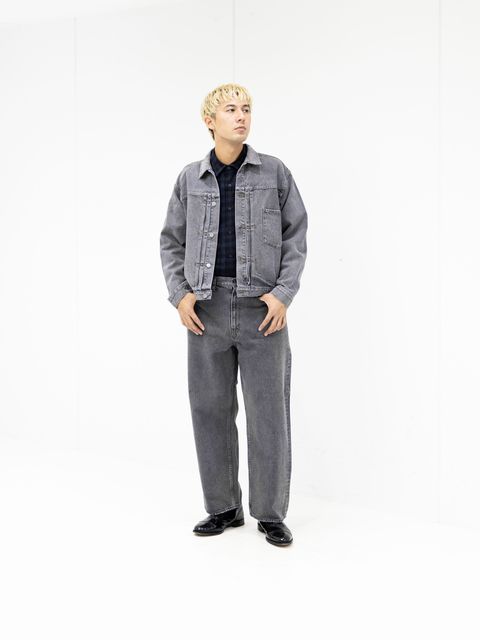 A.PRESSE Vintage Gray Denim Jacket☆9月19日(土)新作発売！