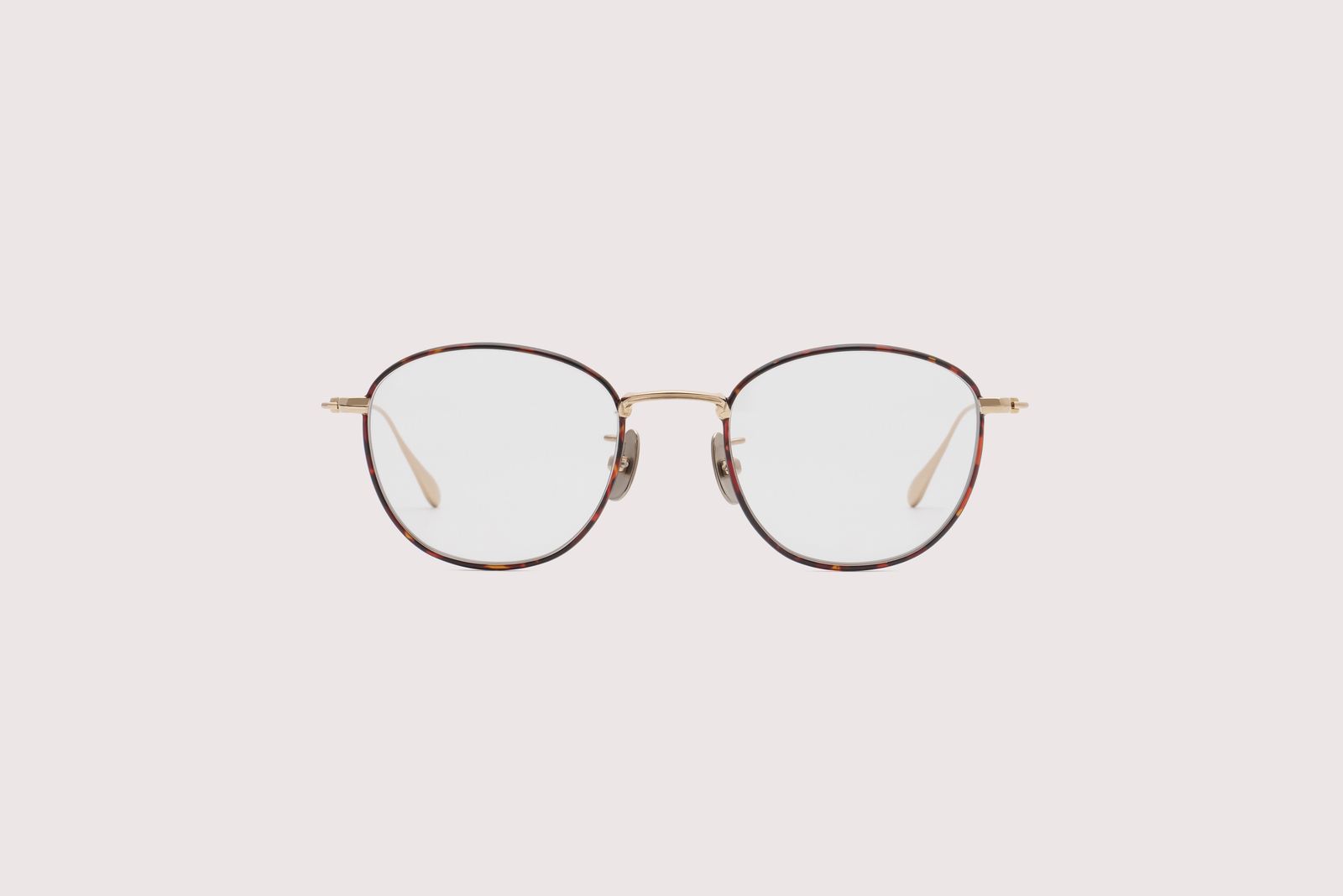 ノチノオプティカル KOUGETSU NOCHINO-N13 #5. CHAMPAGNE GOLD & AMBER× CLEAR to D.GREY (調光モデル)☆4月18日(土)再入荷！