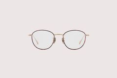 ノチノオプティカル KOUGETSU NOCHINO-N13 #5. CHAMPAGNE GOLD & AMBER× CLEAR to D.GREY (調光モデル)☆4月18日(土)再入荷！