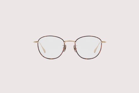 ノチノオプティカル KOUGETSU NOCHINO-N13 #5. CHAMPAGNE GOLD & AMBER× CLEAR to D.GREY (調光モデル)☆4月18日(土)再入荷！