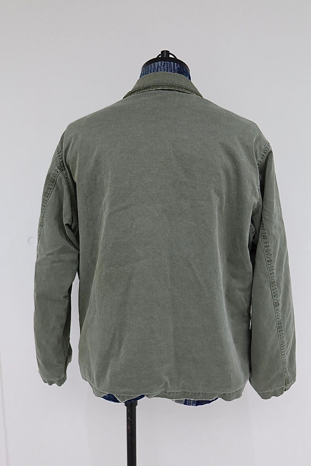 アプレッセ 2026 STYLE1 Vintage US NAVY N-4 Deck Jacket(26SAP-01-51)SAGE☆3月6日(金)再入荷しました！