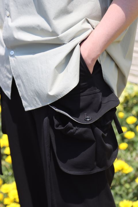 STUDIO NICHOLSON SORONO LIGHT COTTON POPLIN OVERSIZED style.2022.4.20