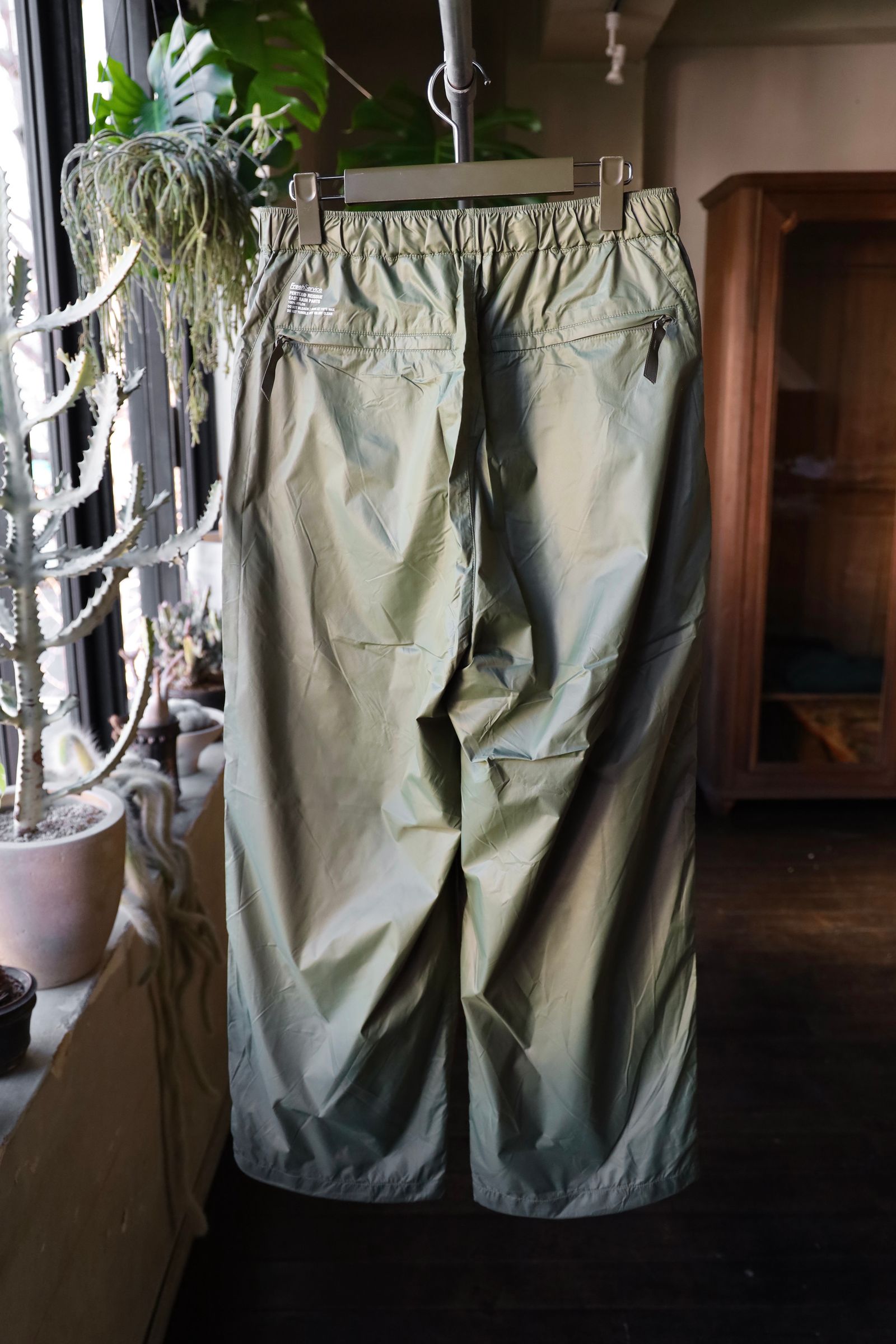フレッシュサービス PERTEX® REISSUE EASY RAIN PANTS(FSC251-40088)KHAKI