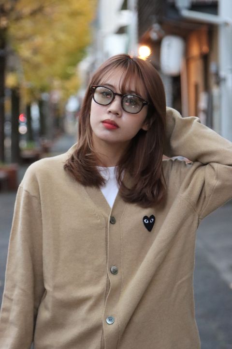 PLAY COMME des GARCONS 新作PLAY CARDIGAN style.2022.12.9