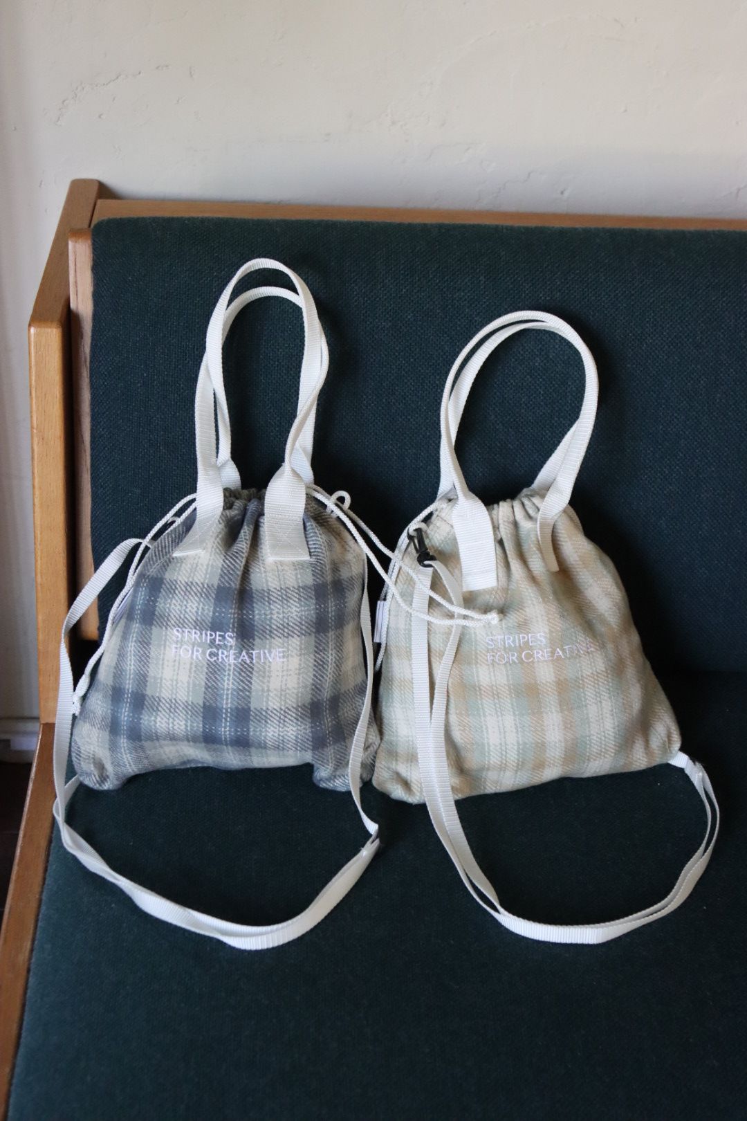 S.F.C 23FW SFC OG CHECK SHOULDER POUCH SMALL(SFCFW23AC04)Gray Check☆10月14日(土)発売！