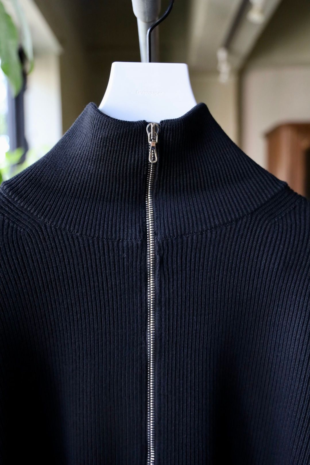 グラフペーパー 25AW High Density Drivers Knit(GU253-80261)BLACK☆10月18日(土)新作発売！