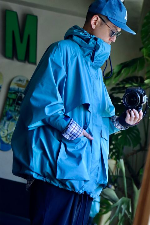 S.F.C 23FW 3LAYER JACKET"BLUE"スタイル