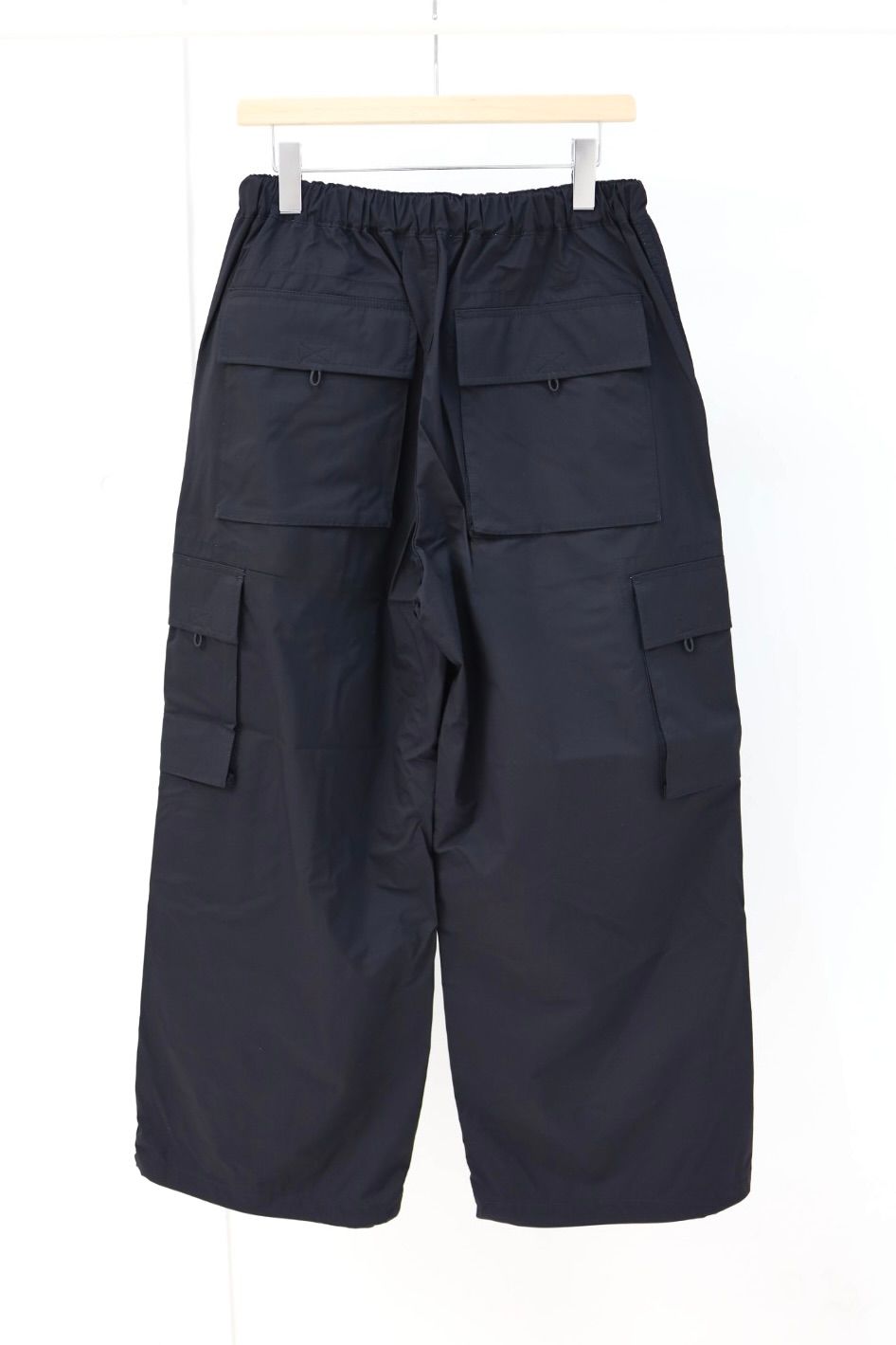 コムデギャルソンオム26SS ナイロンタフタ3層パンツ(HQ-P011-051)BLACK☆2月6日(金)発売！