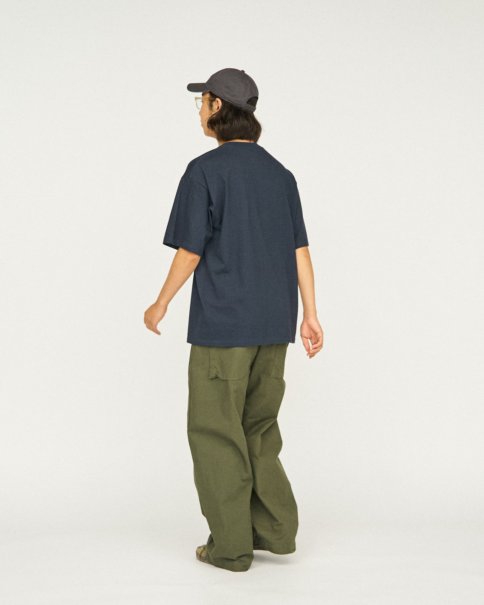 フレッシュサービス パックTシャツ 2-PACK CORPORATE S/S TEE (NAVY)