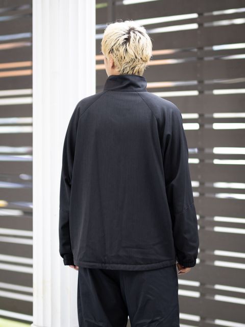 Graphpaper Melange Pique Zip-up Stand Collar Jacket (BLACK)9月26日(土)新作発売！