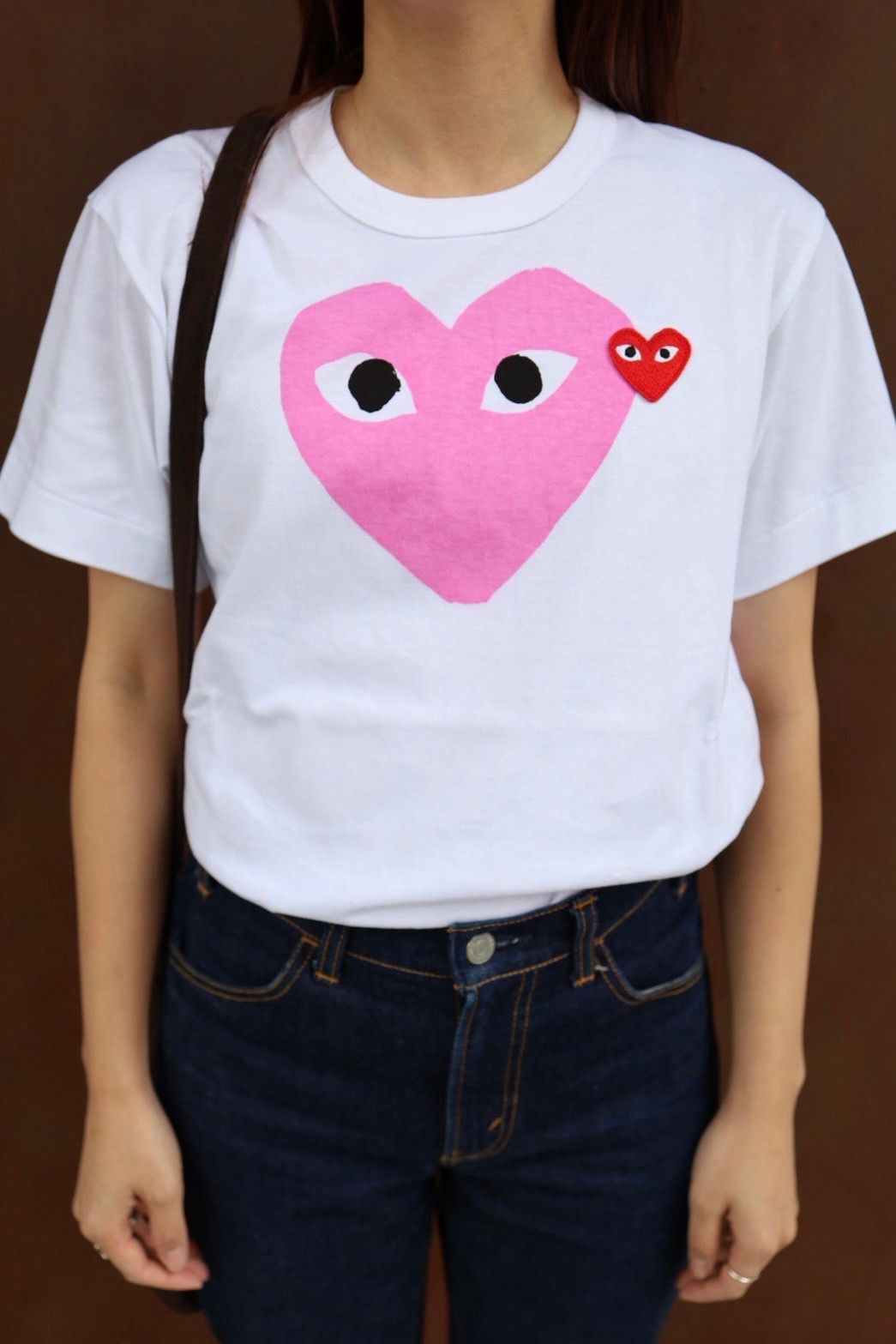 PLAY COMME des GARCONS - PLAYプレイコムデギャルソン RED EMBLEM T