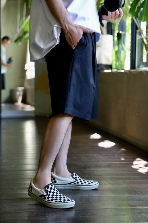 Graphpaper Solotex Twill Slim Waisted Chef Shorts Mix style.2024.5.17.